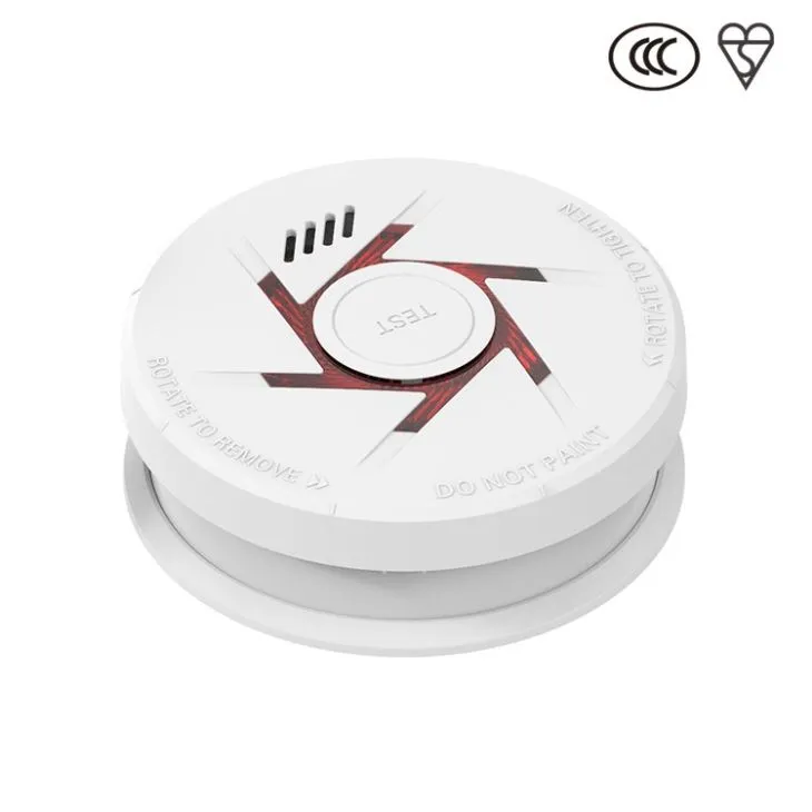 Photoelectric Smoke Detector With Flame Retardant ABS